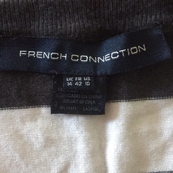 French Connection Long Striped Sweater - Picture 2 of 2